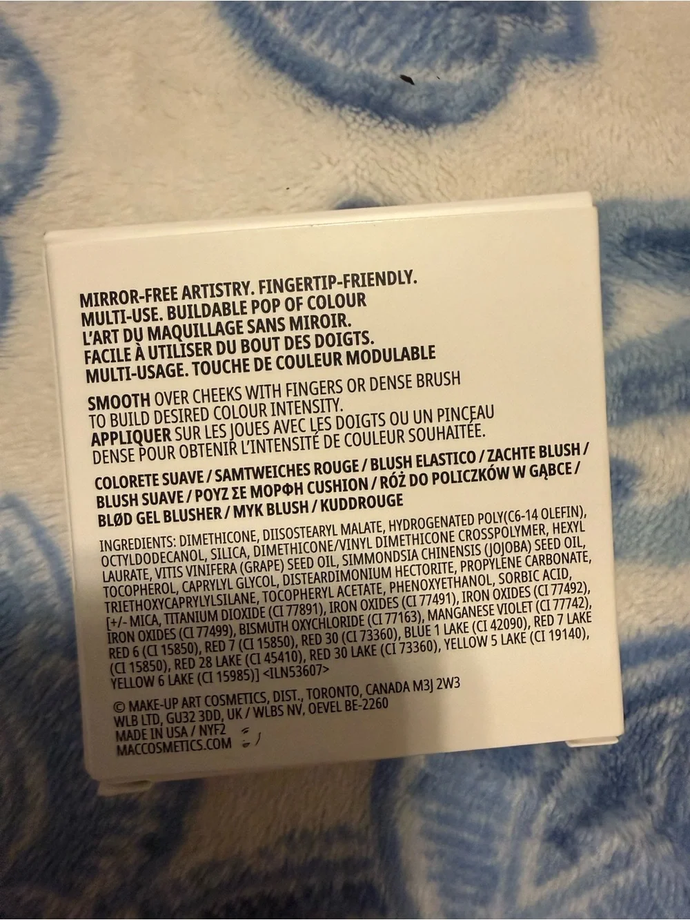 MAC Cosmetics Glowplay Cushiony Blush — Ginger Luck color